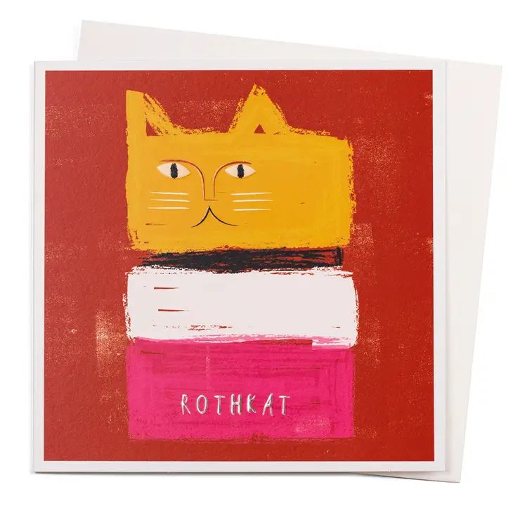 Rothcat Greetings Card Niaski Cat