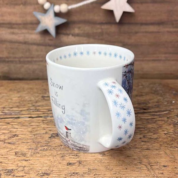 Snow is Falling 猫马克杯