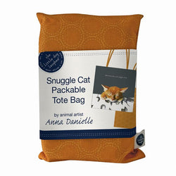 Bolsa de algodón plegable Ginger Cat