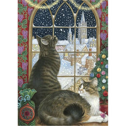 Lesley Anne Ivory Christmas Cards, pack of 3