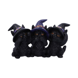 Tres gatos negros sabios