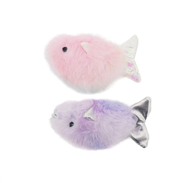 海底双彩虹鱼猫玩具