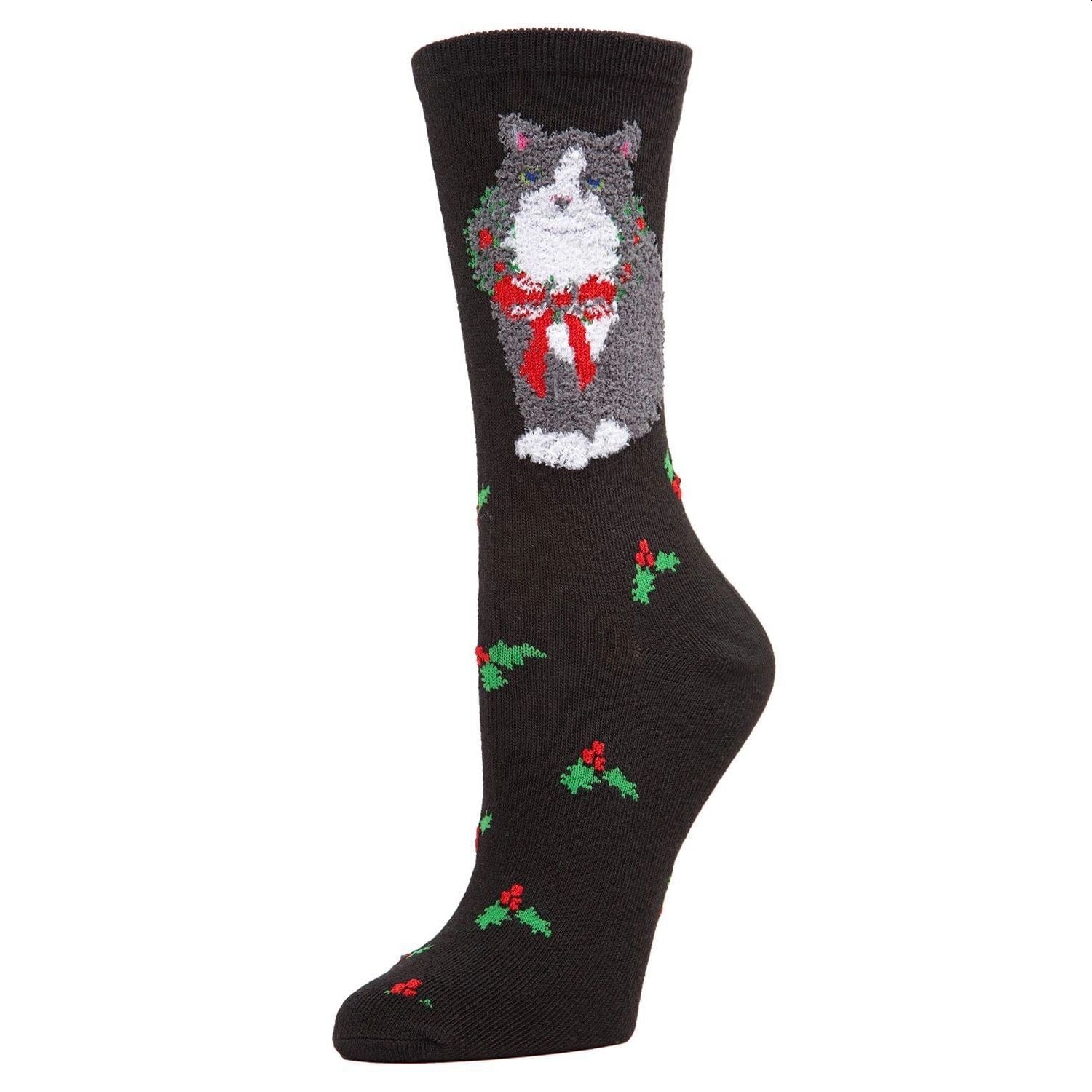 Christmas Cat Socks
