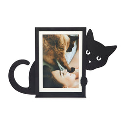 Peeking Cat Photo Frame
