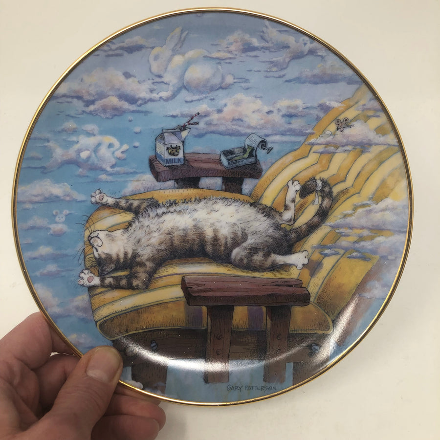 Juego Vintage de 8 Platos Gary Patterson