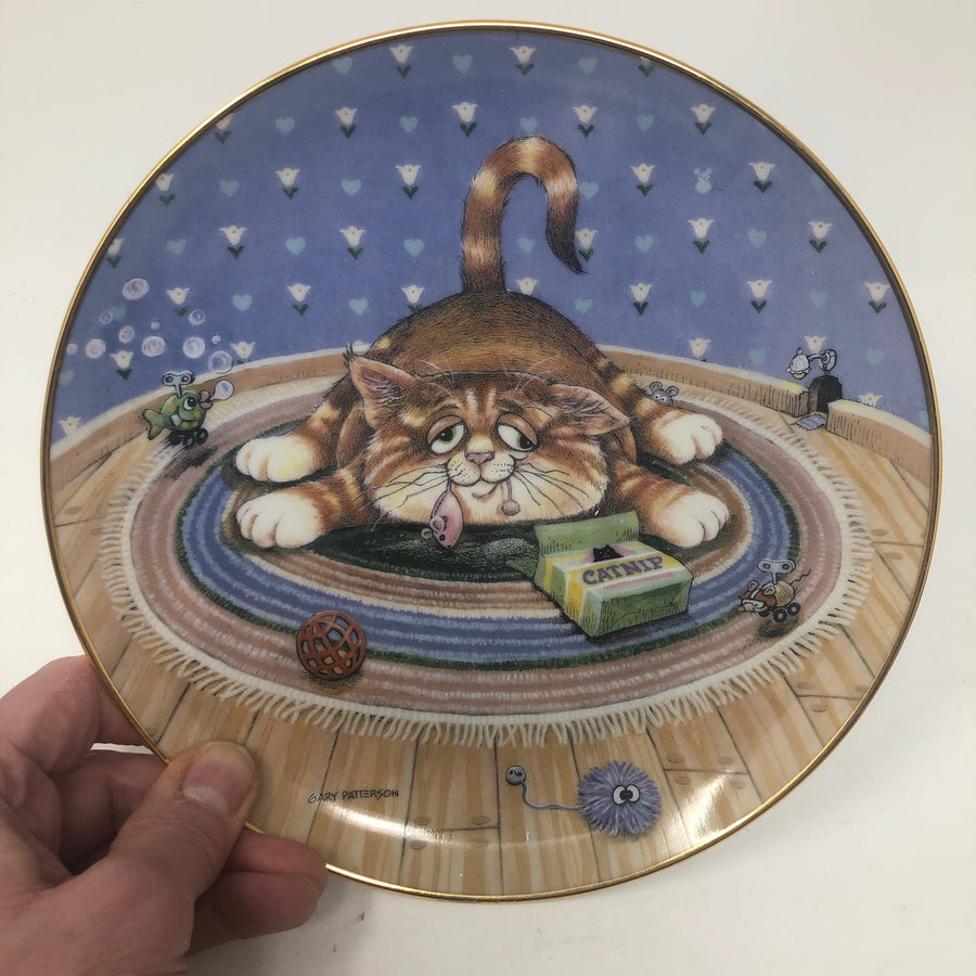 Juego Vintage de 8 Platos Gary Patterson