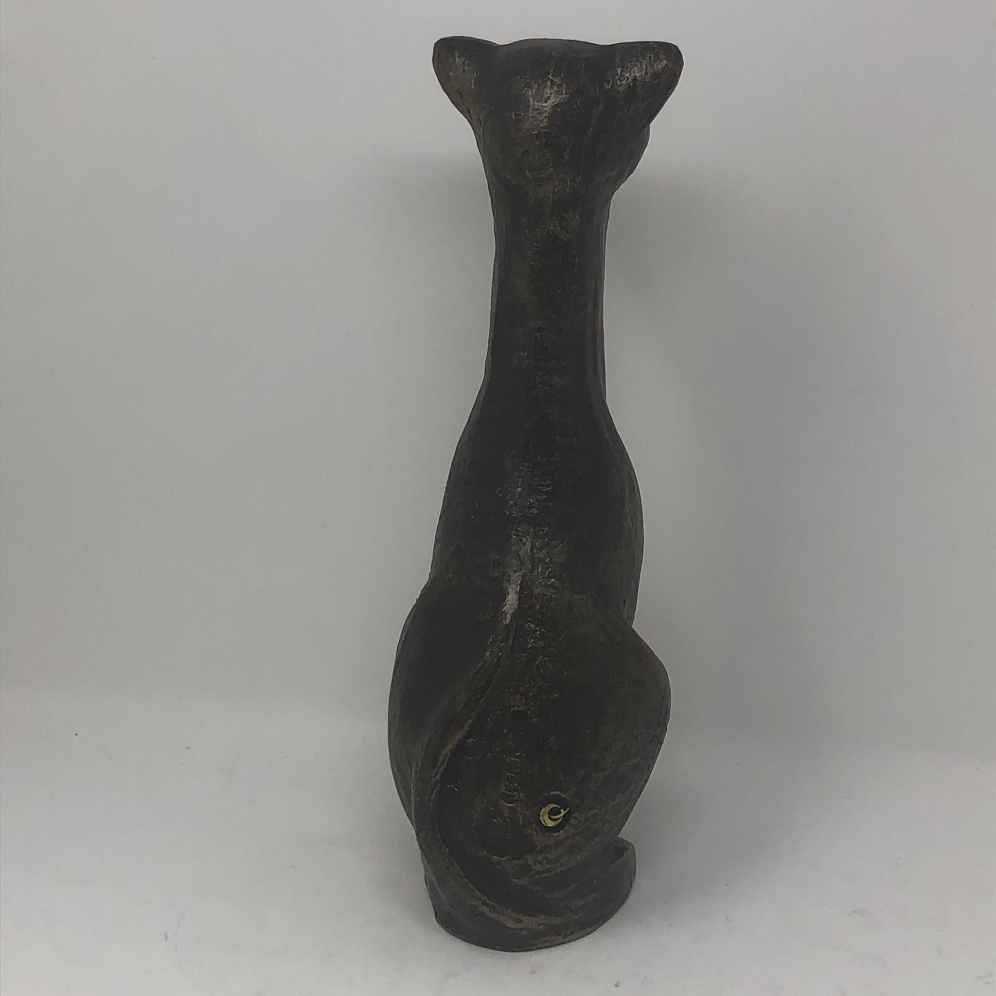 50% OFF Vintage Tall (12") Handmade Resin Cat