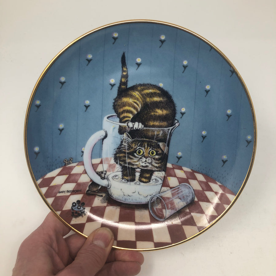 Juego Vintage de 8 Platos Gary Patterson