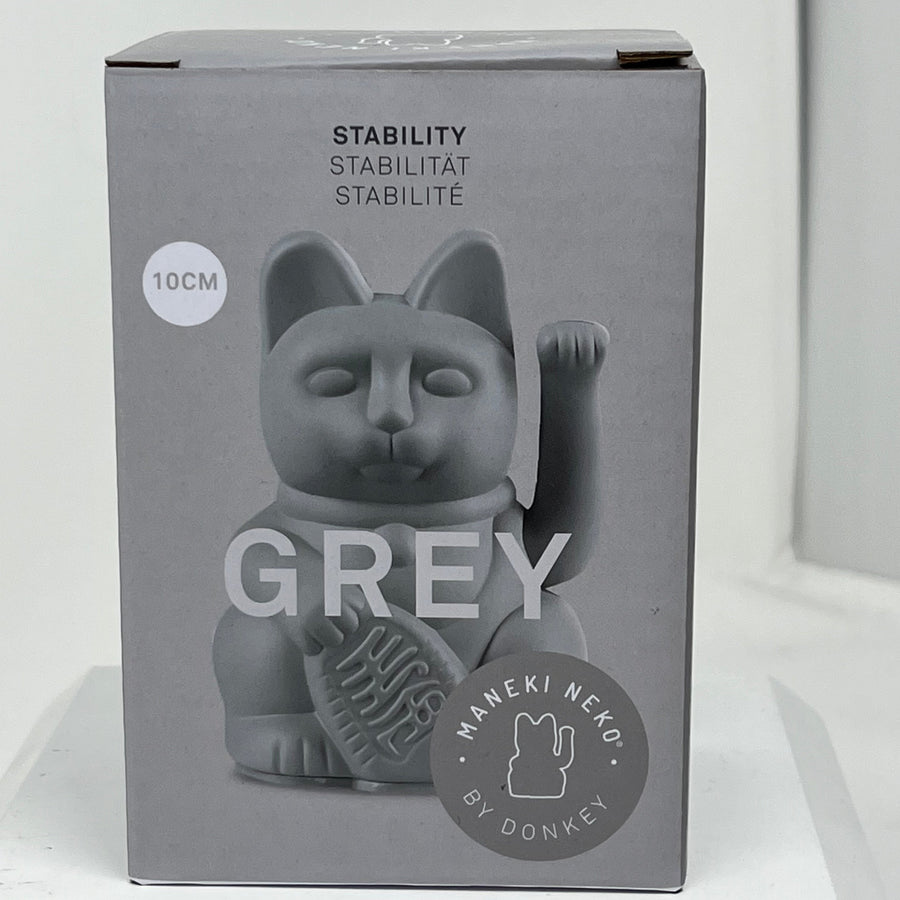 Maneki Neko Mini de Donkey GRIS