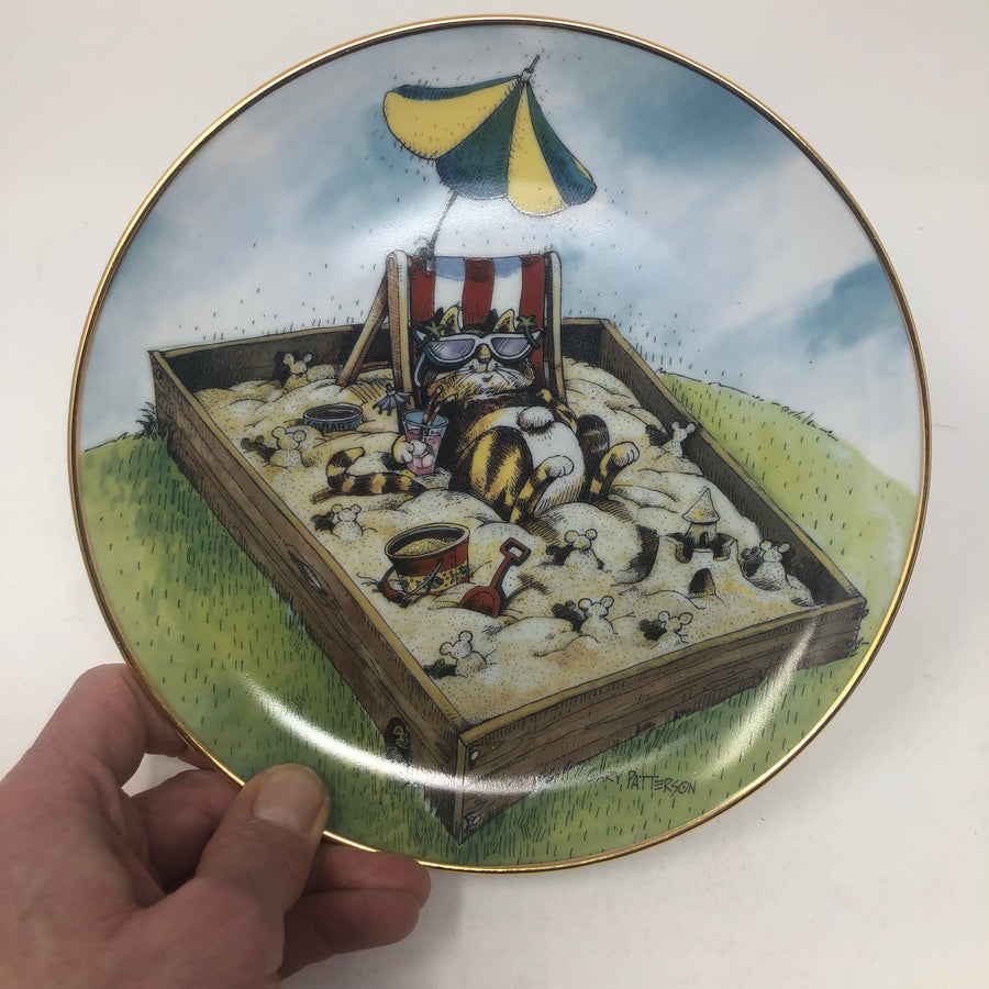 Juego Vintage de 8 Platos Gary Patterson