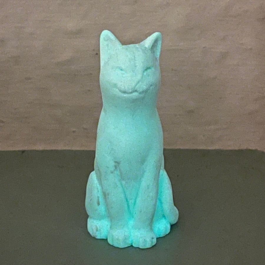 Glow in the Dark Green Original Lucky Kitten