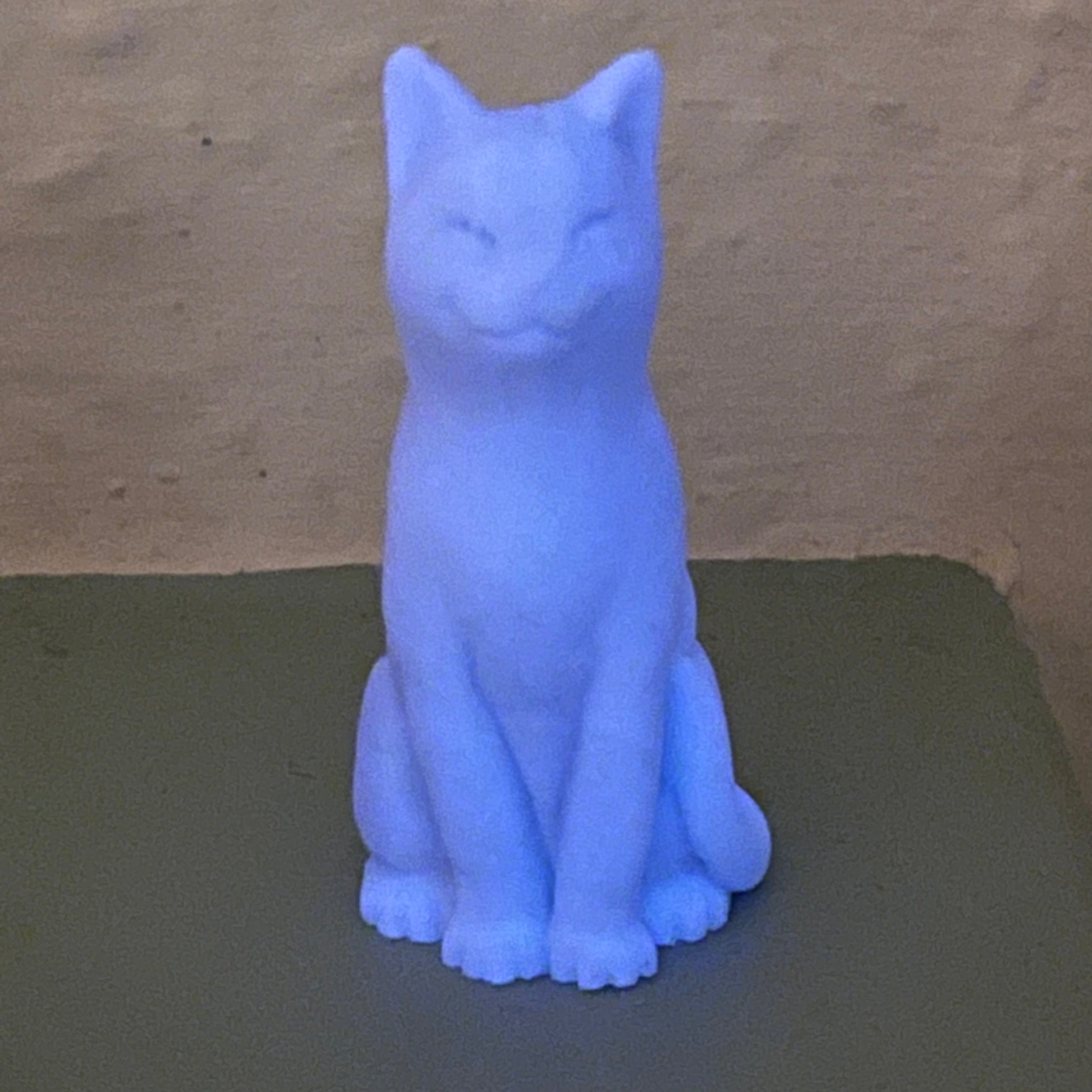 Glow in the Dark Blue Original Lucky Kitten