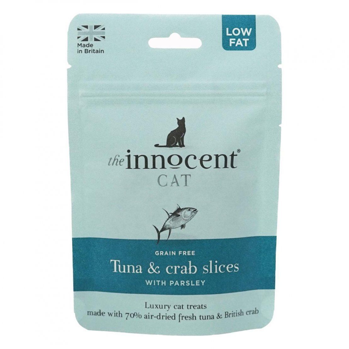 Innocent Cat Tuna & Crab Slices with Parsley